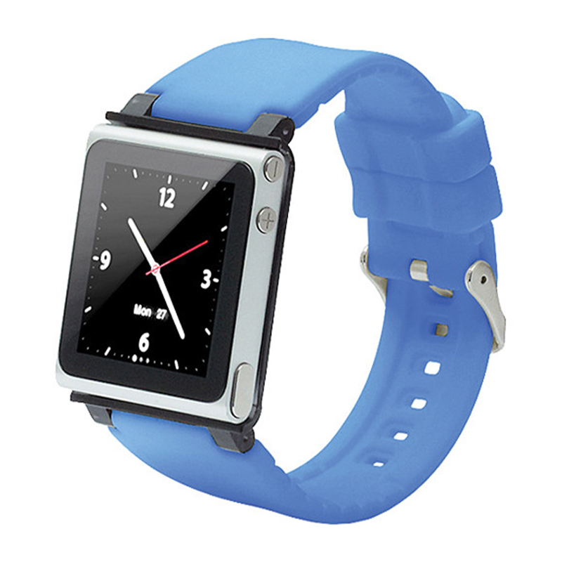 [CLRCHIR22BL] FUNDA IWATCHZ PARA IPOD NANO 6G AZUL APPLE
