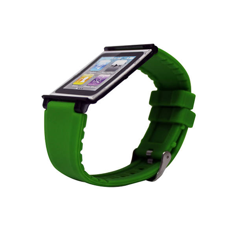 [CLRCHIR22G2GR] FUNDA IWATCHZ PARA IPOD NANO 6G VERDE APPLE