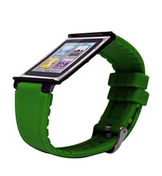 [CLRCHIR22G2GR] FUNDA IWATCHZ PARA IPOD NANO 6G VERDE APPLE