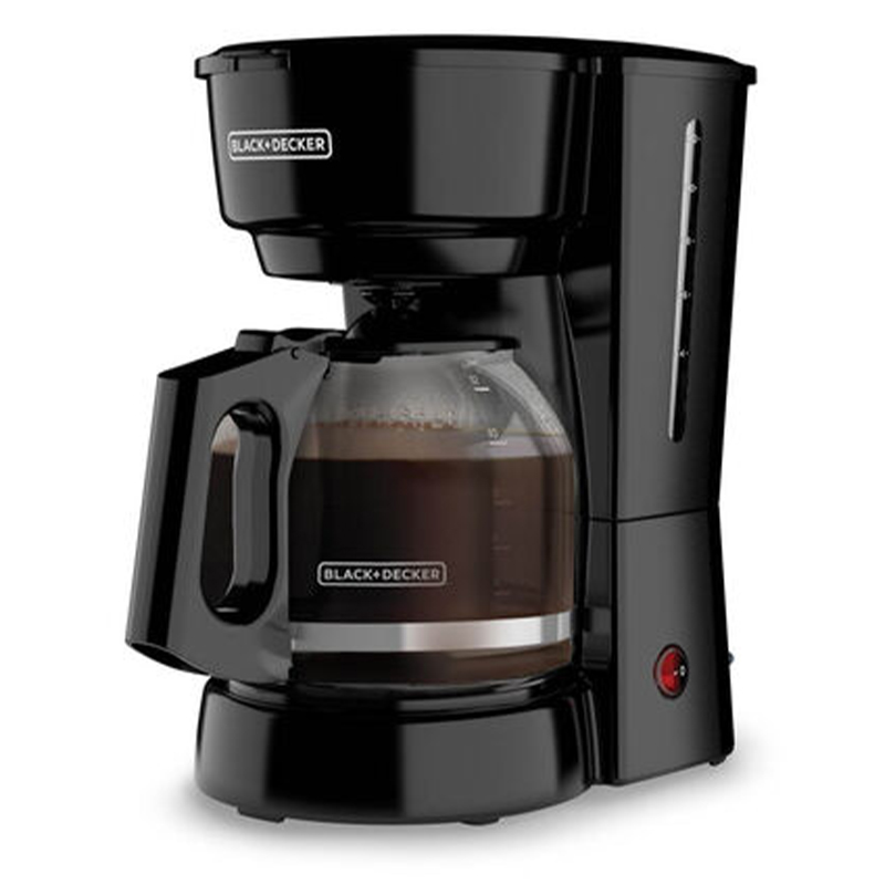 [CM0915BK-LA] CAFETERA 12 TAZAS DE GOTEO NEGRO B&D