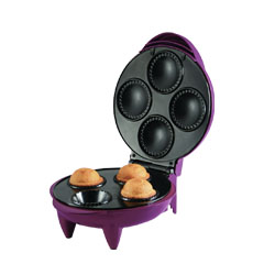 [CUPCAKE-CO] MAQUINA PARA HACER 4 CUPCAKES ROSA TAURUS