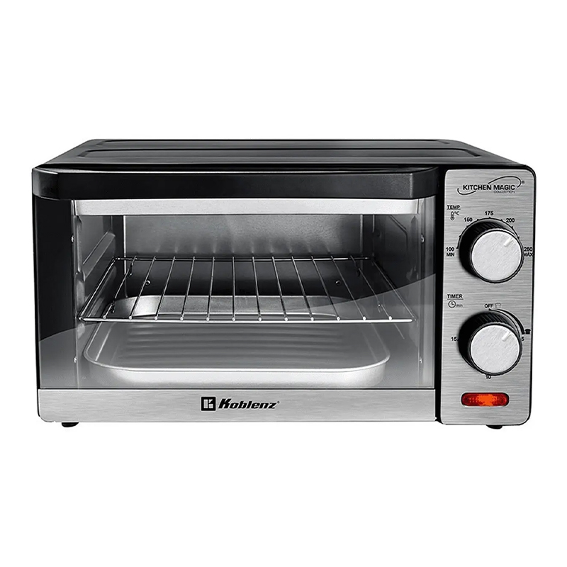 HORNO TOSTADOR 4 RABANADAS 10L  KITCHEN MAGIC PLATA KOBLENZ