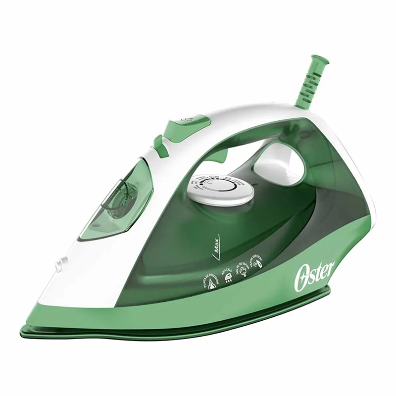 [2115014] PLANCHA DE VAPOR SUELA ANTIADHERENTE VERDE OSTER