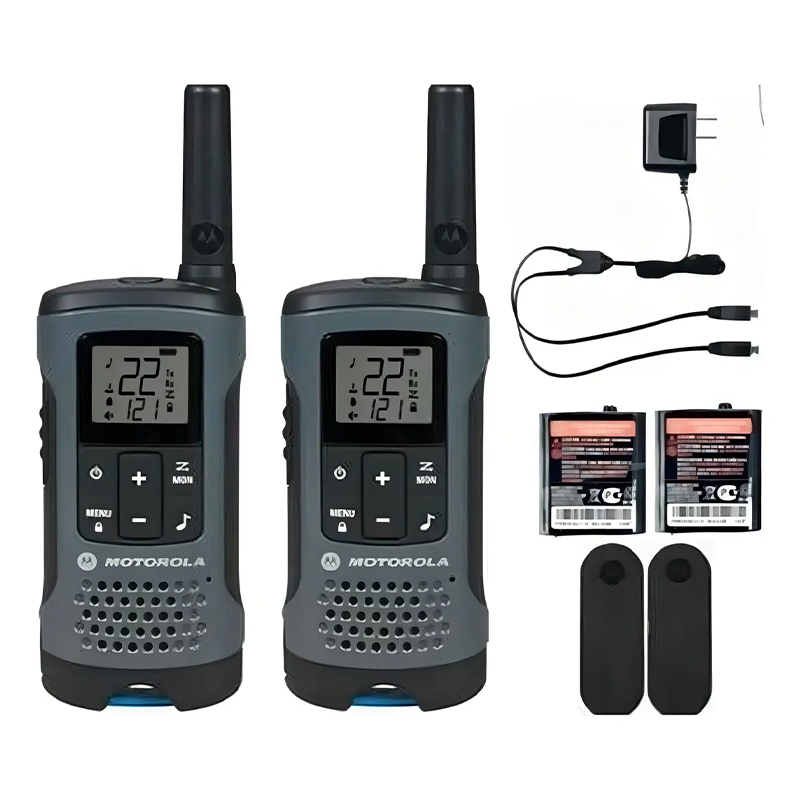 [T200MC] KIT DE 2 RADIOS TALKABOUT NEGRO MOTOROLA
