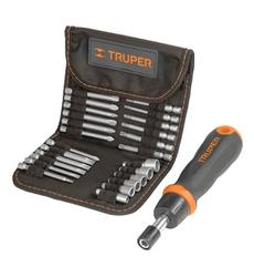 DESARMADOR TIPO MATRACA 26 PZAS TRUPER
