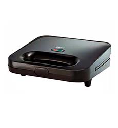 SANDWICHERA 2 PLACAS ANTIADHERENTES NEGRO OSTER