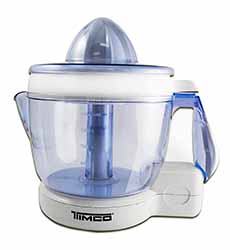 EXPRIMIDOR DE CITRICOS CON JARRA DE 1250ML BLANCO TIMCO
