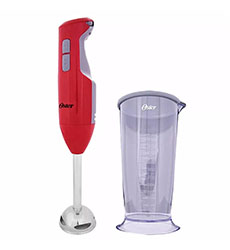 BATIDORA INMERSION 2VEL 250W ROJA OSTER