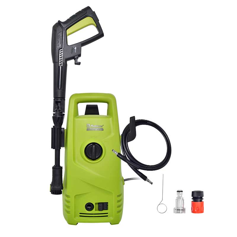 [HL-145V] HIDROLAVADORA 120V 1400 PSI ACCESORIOS 5.5 L/MIN VERDE/NEGRO KOBLENZ