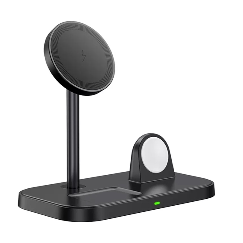 BASE CARGADORA  BLUETOOTH PARA IPHONE NEGRO ICREATION