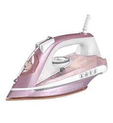 PLANCHA DE VAPOR SUELA PEARL GLIDE 1200 W ROSA C/BLANCO B&D