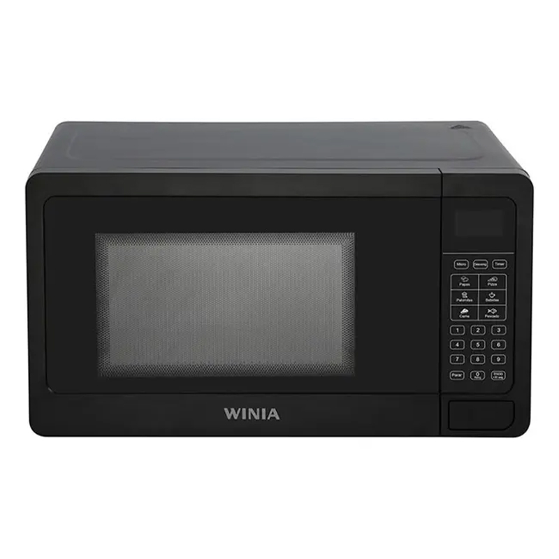 HORNO MICROONDAS 0.7P3 ABIERTO BOTON NEGRO WINIA
