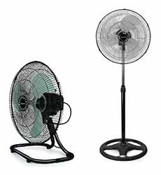 VENTILADOR DE PEDESTAL 18P 3VEL 3 EN 1 NEGRO TAURUS