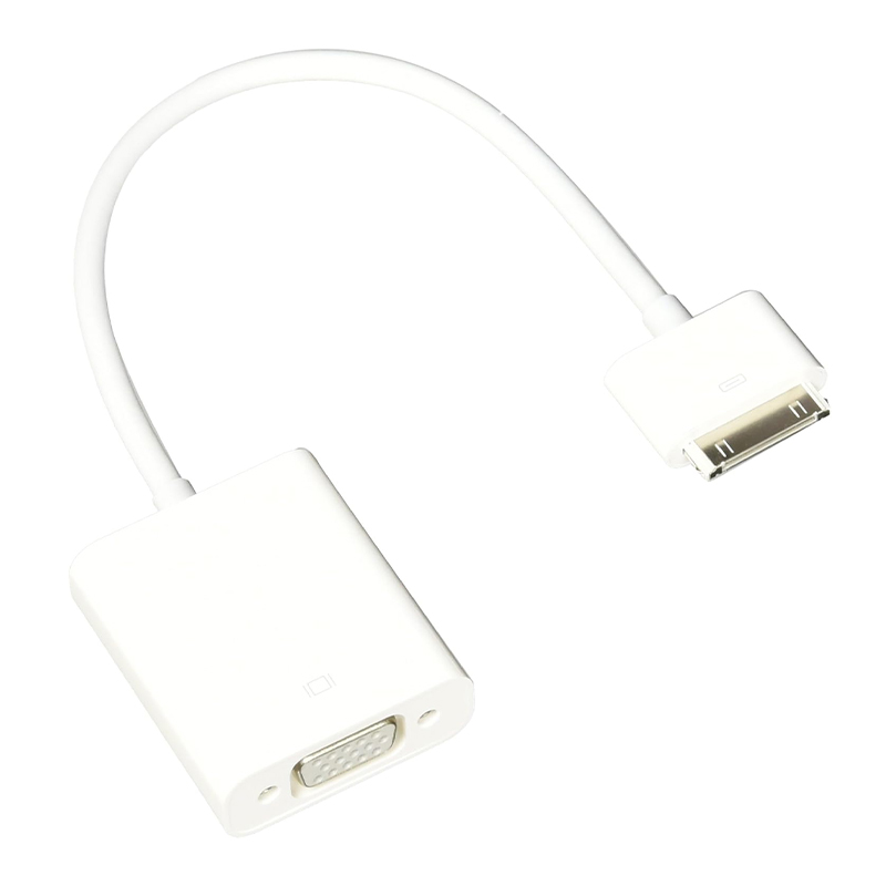 CABLE ADAPTADOS CON ENTRADA APPLE A SALIDA VGA