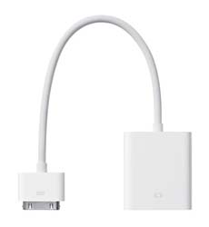 CABLE ADAPTADOS CON ENTRADA APPLE A SALIDA VGA