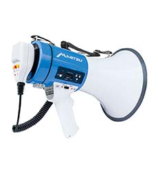 MEGAFONO DE MANO 50W CON SIRENA MITZU