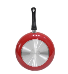SARTEN ANTIHADERENTE ROJO LUNETAS 24 CM OSTER 125664.01