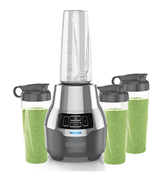 [PB2004G] LICUADORA PERSONAL 2VEL 600W VASO DE PLASTICO GRIS B&D