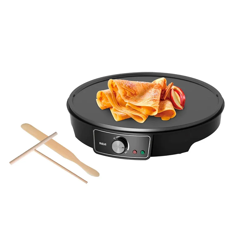[RC-602] CREPERA PLANCHA ANTIADHERENTE CONTROL DE TEMPERATURA DE 28 CM DE DIAMETRO  RCA