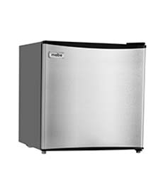 FRIGOBAR 2P3 PUERTA MANIJA OCULTA PLATA MABE