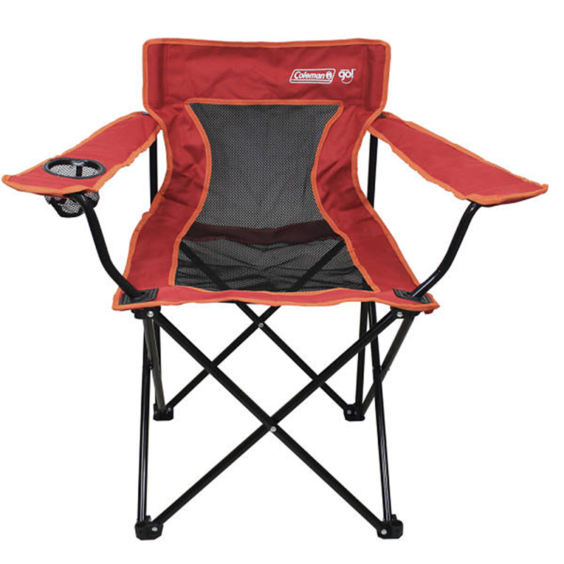 [2000013881] SILLA PLEGABLE CON BRAZOS GO ROJA COLEMAN