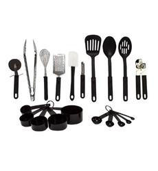 COMBO DE UTENSILIOS DE COCINA KITCHEN 20 PZS CON MANGO DE NYLON 128641.20 PED.22 24 3834 2003041