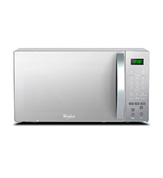 HORNO MICROONDAS 1.4P3 MANIJA ACABADO ESPEJO PLATA WHIRLPOOL