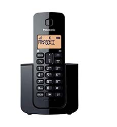 TELEFONO INALAMBRICO LCD NEGRO PANASONIC