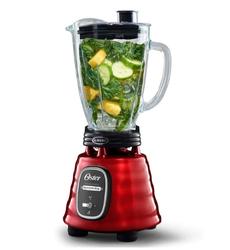[2114090] LICUADORA 1VEL 1.25LT VASO VIDRIO CLASICA METAL ROJO OSTER