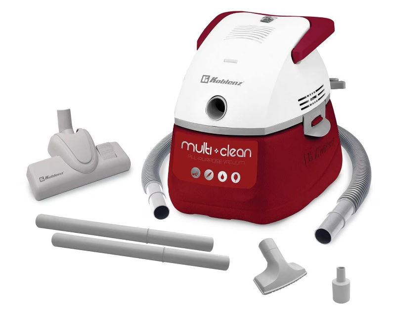 KOBLENZ ASPIRADORA WD-405BKG4, 1491W, 11.36 LITROS, ROJO/BLANCO