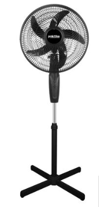 VENTILADOR DE PEDESTAL DE 16" 3 VELOCIDADES. 45 WATTS.