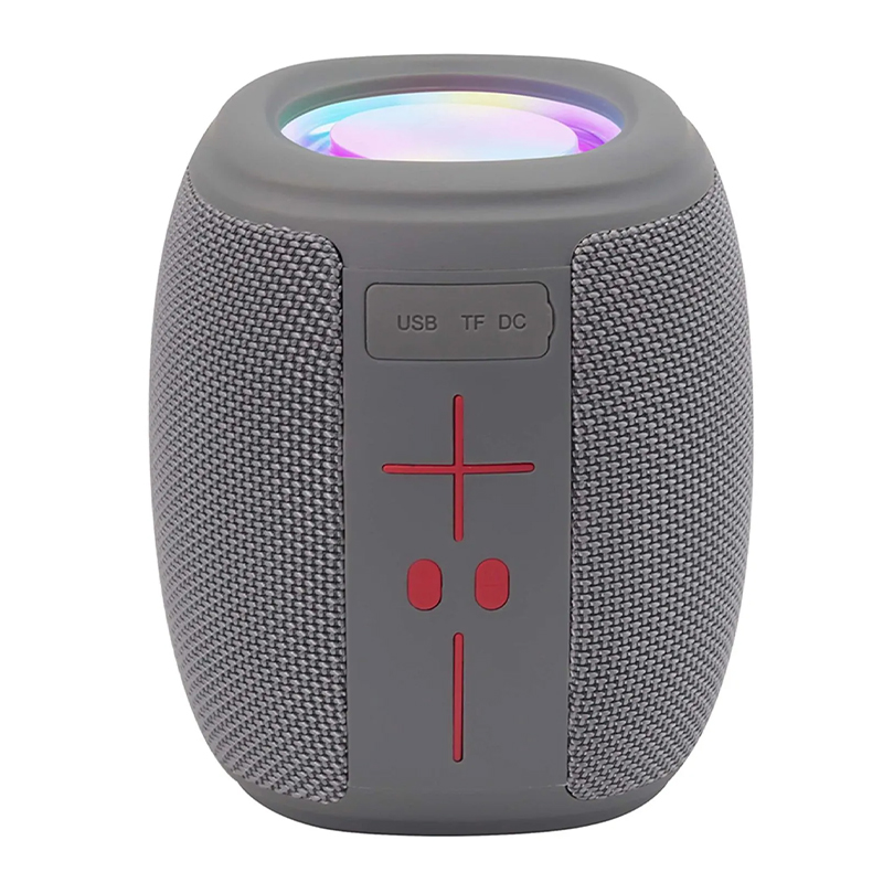 BOCINA BLUETOOTH CON LUZ LED RGB EN LA BOCINA