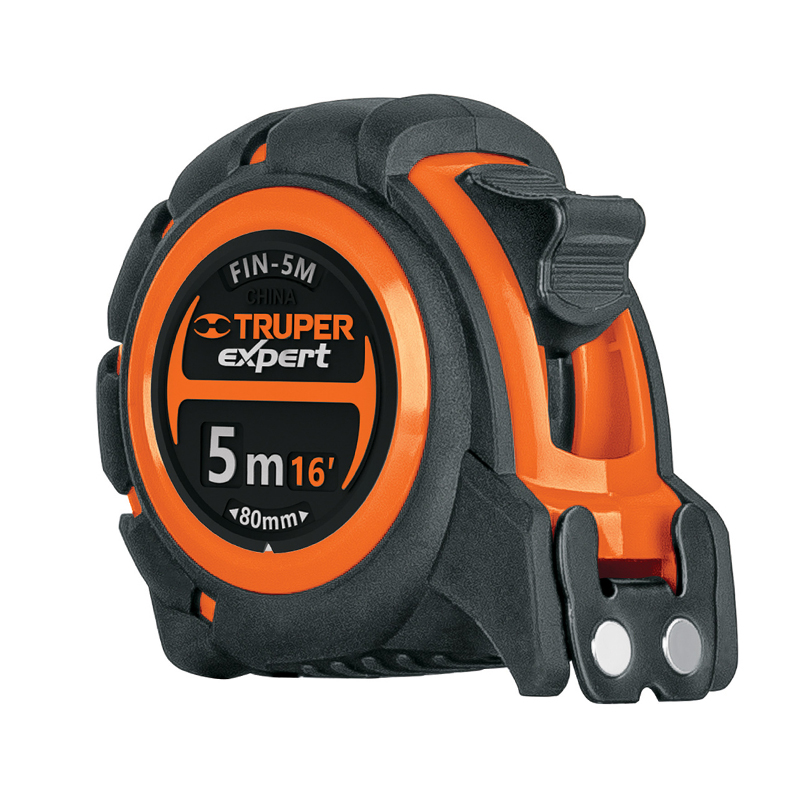 FLEXÓMETRO INDUSTRIAL CONTRA IMPACTOS 5 M CINTA 19 MM TRUPER