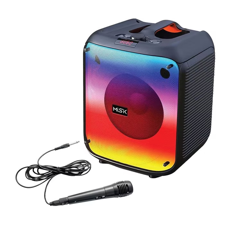 BAFLE BLUETOOTH CON LUZ FLAME 8" CON AMPLIFICADOR