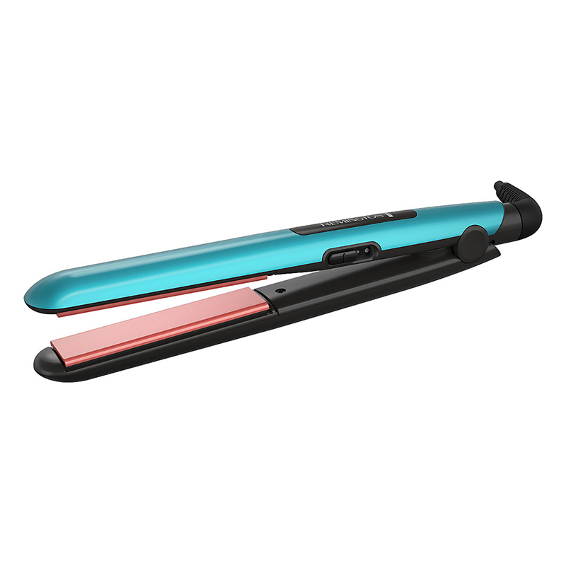 [S1520A (110) F] ALACIADORA 1 PULGADA 2 NIVELES CERAMICA AZUL REMINGTON