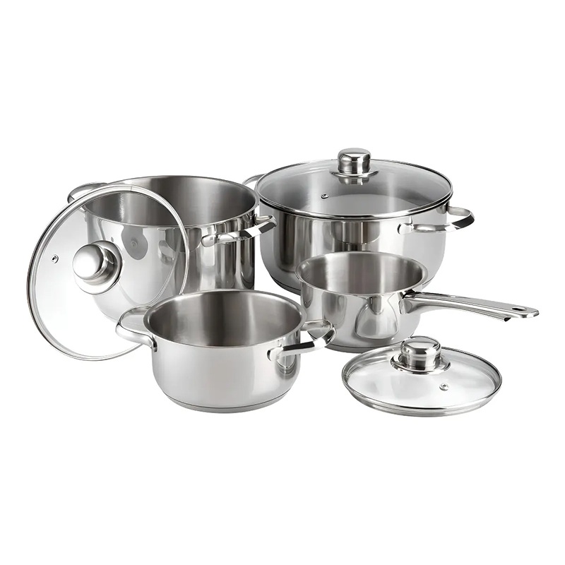 [VERACRUZ] BATERIA DE COCINA 7 PIEZAS VERACRUZ ACERO INOXIDABLE MAGEFESA